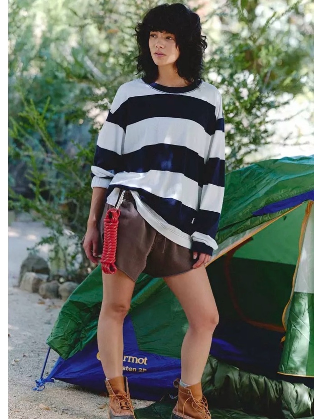 NWT! FP Movement Women's Striped Hustle Layer - Picture 2 of 9